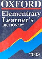 کتاب دست دوم Oxford Elemntary Learner's Dictionary 2003-در حد نو 