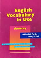 کتاب دست دوم English Vocabulary in use Elementary - نوشته دارد