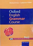 کتاب دست دوم Oxford English Grammar Course Basic+CD-نوشته دارد