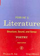 کتاب دست دوم Perrine's  Literature 2 ( 9th Edition)  -نوشته دارد