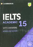 کتاب دست دوم CAMBRIDGE IELTS  Academic 15 With Audio-در حد نو